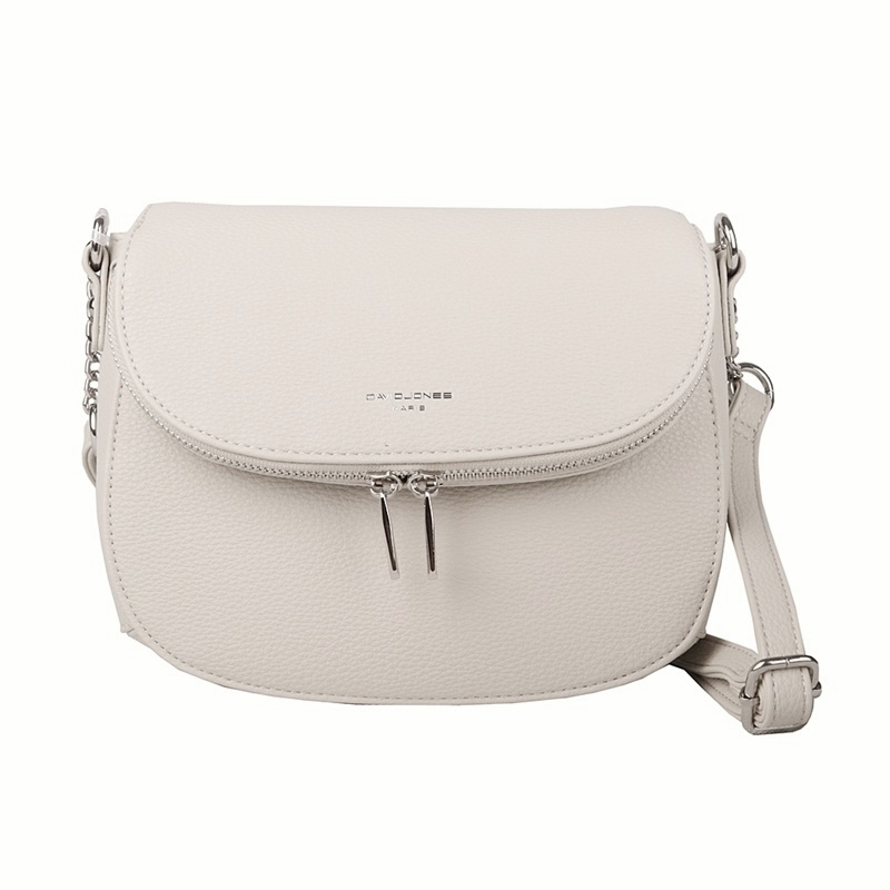 Malá latté crossbody kabelka David Jones 6747-1F