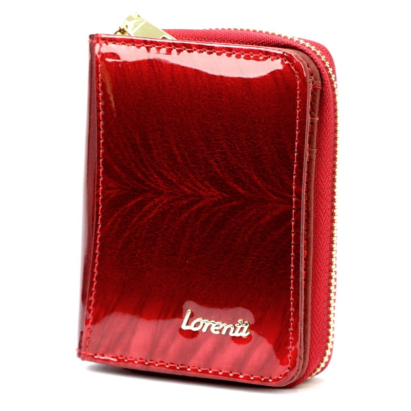 Malá kožená červená peněženka Lorenti 5157-FTN + RFID 