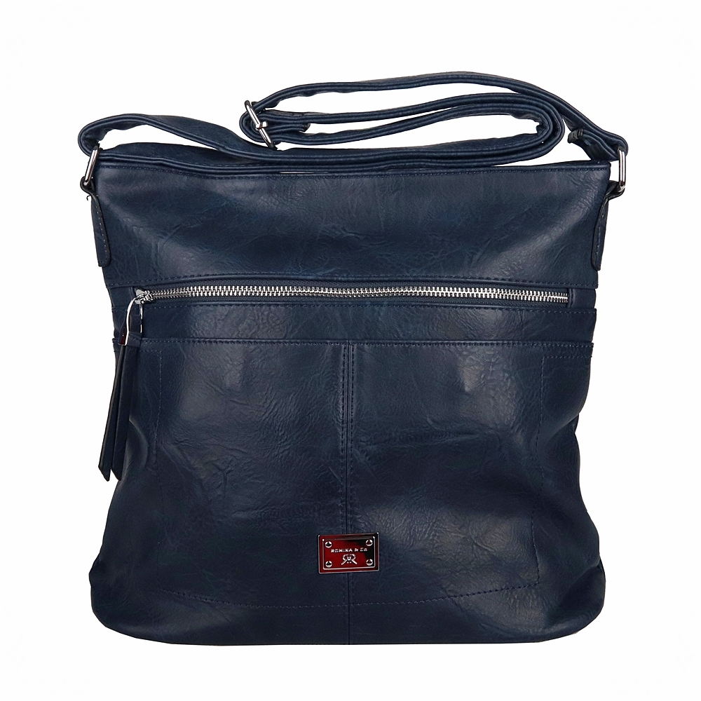 Střední modrá crossbody kabelka ROMINA & CO D548/25