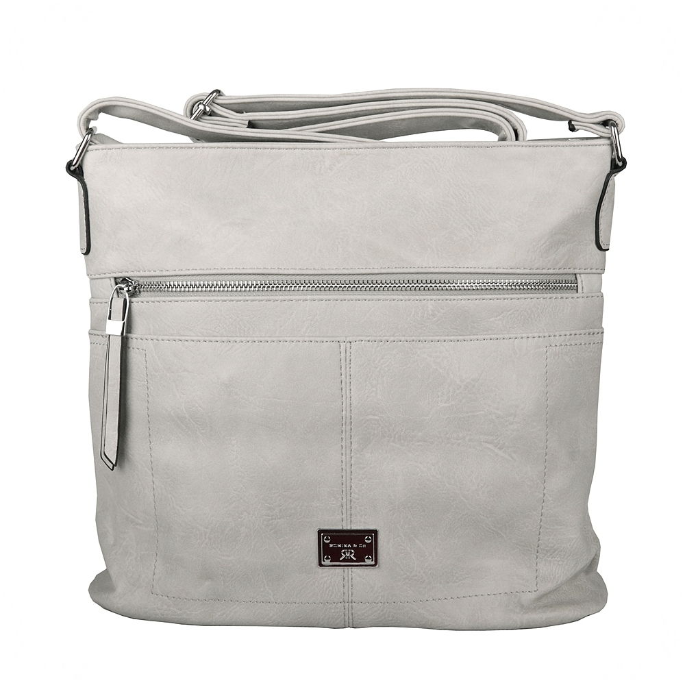 Střední šedá crossbody kabelka ROMINA & CO D548/25